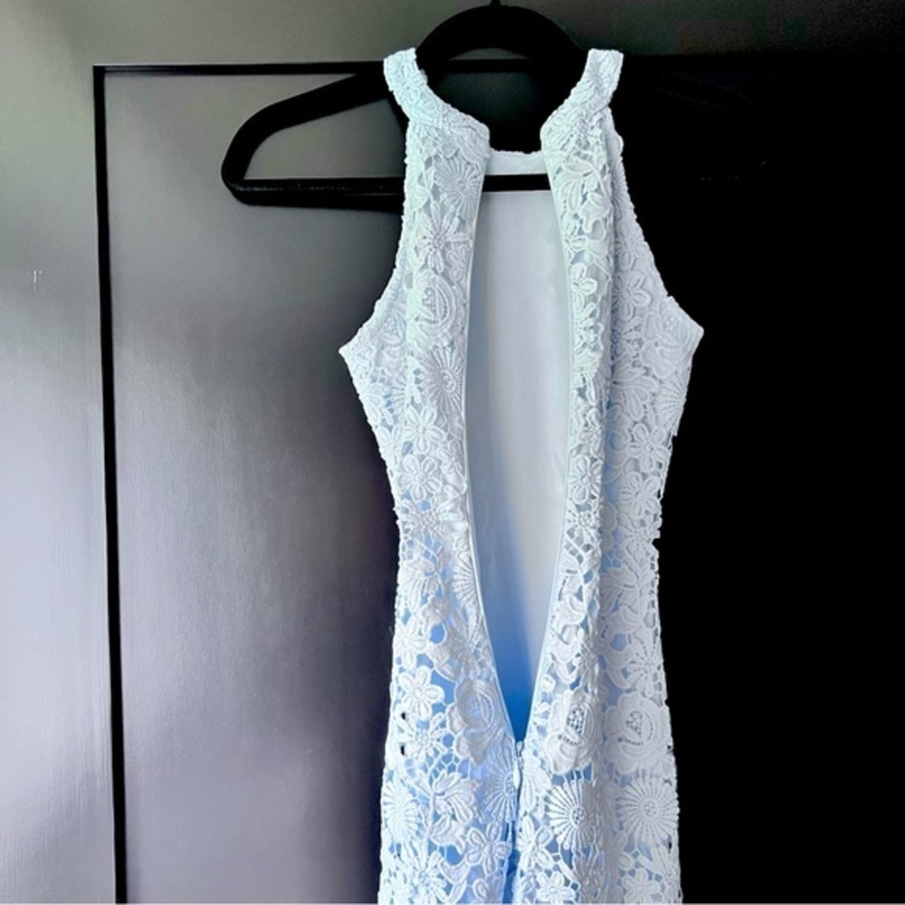 💚Lulu’s light blue sleeveless dress size XS - Picture 4 of 9
